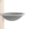 Cat Tree Light Grey Engineered Wood, Plush, Sisal
