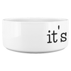 It's Dog O'clock Pet Bowl
