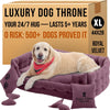 WOOFWAYZ Velvet Throne