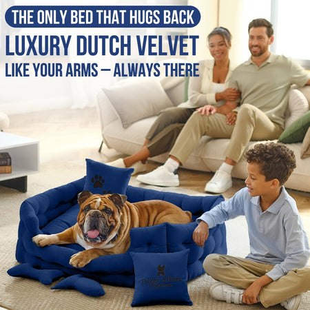 WOOFWAYZ Velvet Throne
