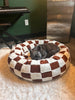 WOOFWAYZ Checkered Calming Bed