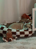 WOOFWAYZ Checkered Calming Bed