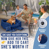 WOOFWAYZ Velvet Throne