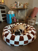 WOOFWAYZ Checkered Calming Bed