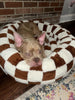 WOOFWAYZ Checkered Calming Bed