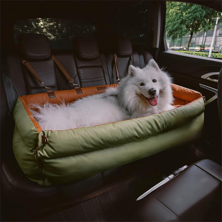 WOOFWAYZ Backseat Dog Bed