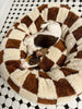 WOOFWAYZ Checkered Calming Bed