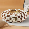 2 in 1 Checkered Convertible Tunnel to Bed