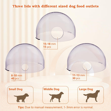 Dog Interactive Treat Dispenser Toy, Food Puzzle Slow Feeder (Yellow)